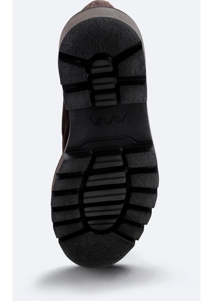 Erkek Kahverengi %100 Süet Bağcıklı Klasik Ayakkabı A42y8007