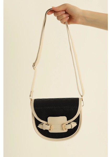 Kadın Hasır Desen Omuz Çantası 00815