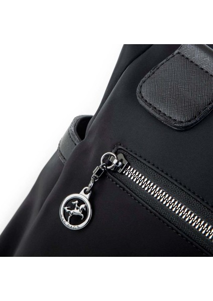 Kadın El ve Omuz Çantası Siyah Buzzy modelleri