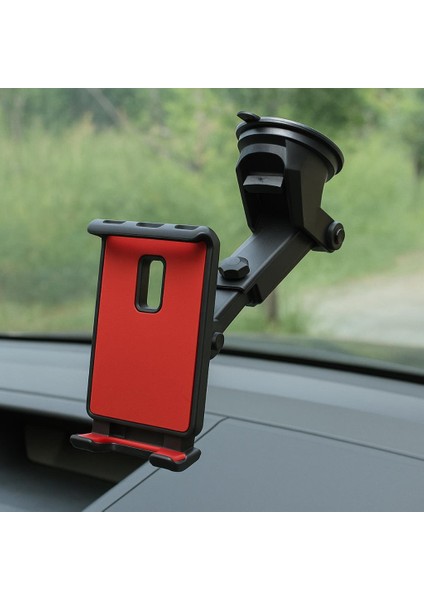 Teleskopik Vantuzlu Araç Tablet Tutucu Araç Telefon Tutucu Torpido Üzeri Cama Yapışan Araç Tablet Tutucu