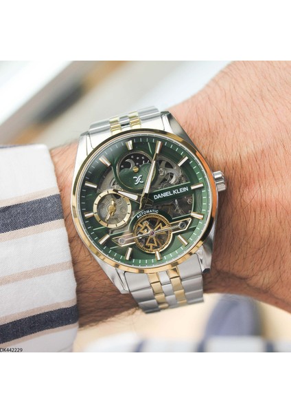 DK442229 Çelik Kordonlu Otomatik Erkek Kol Saati indirimleri
