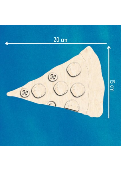 Pizza Ahşap Boyama Figürleri ve Etkinlik Seti Eğitici Çocuk Aktivite Okul Öncesi Boyasız modelleri