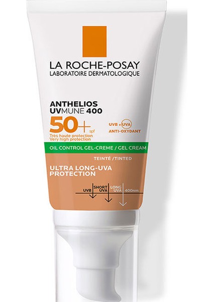 La Roche Posay Renkli Yağlı Hassas Ciltler Için Koruyucu Spf 50 50 ml