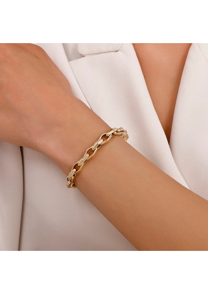 Altın Zincir Bileklik - 14K
