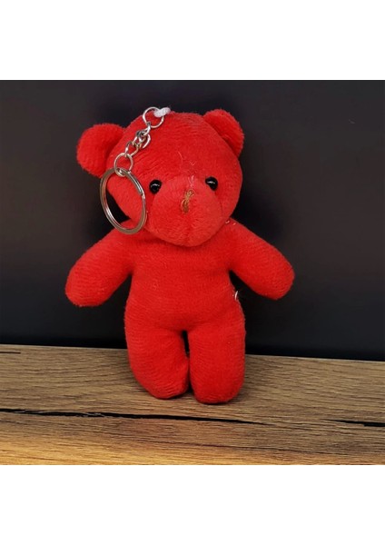 Hediyelik Kırmızı Tüllü Kese ve Sevimli Ayıcık - Lisinya fiyatları