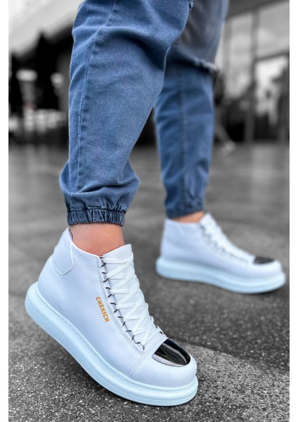 CH267 - Cbt Roma Mirror Erkek Bot Beyaz fiyatları