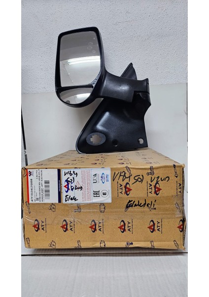 Ford Transit V184-V347 2001-2013 Sağ Elektrikli Ayna Uzun Kol Pick-Up Kamyonet Oem 6C16 17682 Bgygax modelleri