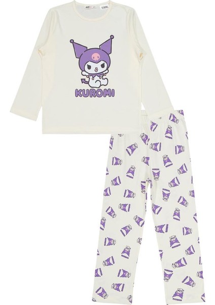10-13 Yaş Pijama Takımı - Ekru 11-12 Yaş fiyatları