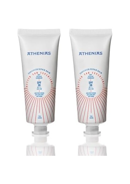 Athenıas Sunscreen Repair Balm SPF30+ Kuruluk Karşıtı Nemlendiricili El Boyun Dirsek Vücut Balmı 75 gr x 2 Adet fiyatları