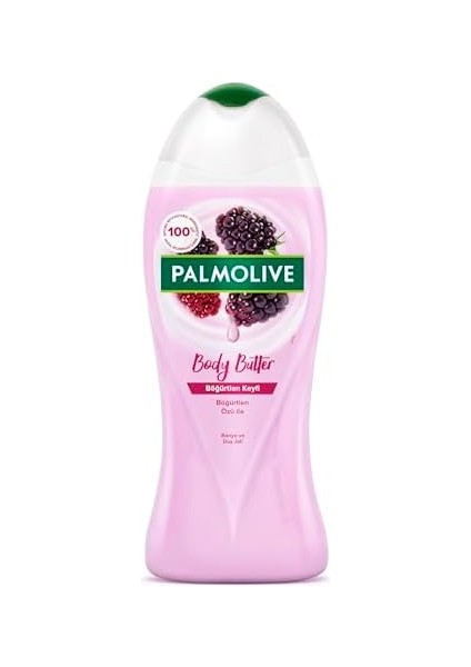 Palmolive Body Butter Böğürtlen Keyfi Böğürtlen Özü ile Banyo ve Duş Jeli (500 Ml)