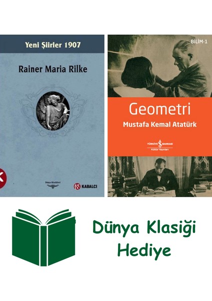 Yeni Şiirler 1907 + Geometri + Dünya Klasiği Hediye