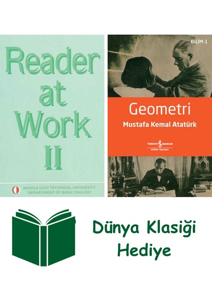 Reader At Work 2 + Geometri + Dünya Klasiği Hediye