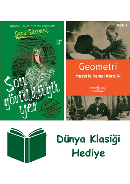 Amatör Dedektifler 3 - Son Görüldüğü Yer + Geometri + Dünya Klasiği Hediye