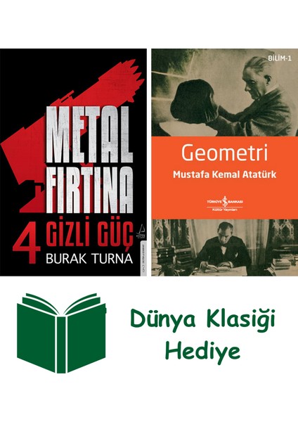 Metal Fırtına 4 + Geometri + Dünya Klasiği Hediye