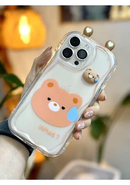 Iphone 14 Pro Uyumlu Kulaklı Oyuncaklı Tasarımlı Silikon Kılıf modelleri