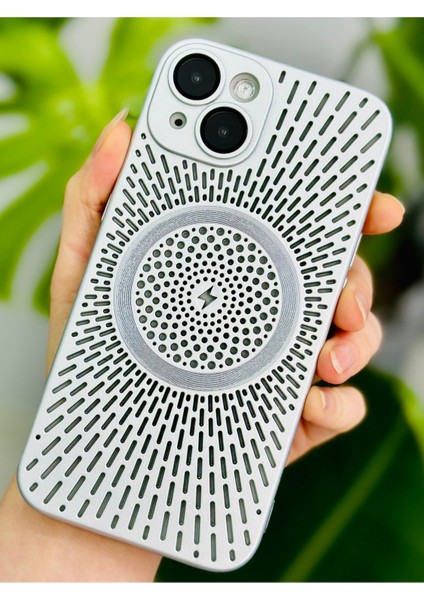 Iphone 13 ve iphone 14 Uyumlu Lensli Magsafe Özellikli Darbe Önleyici Koruyucu Kılıf