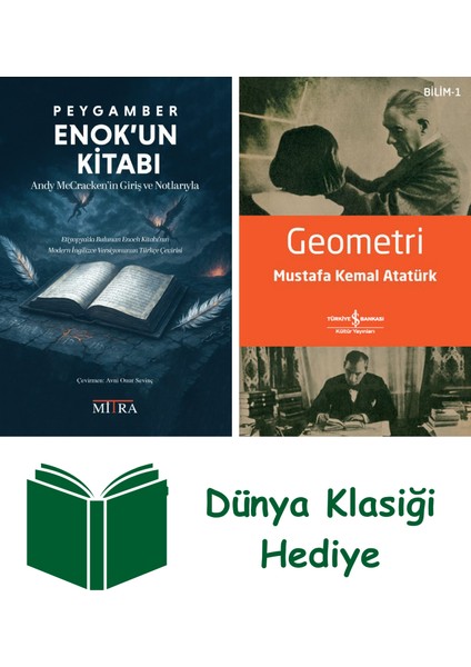 Peygamber Enok’un Kitabı + Geometri + Dünya Klasiği Hediye