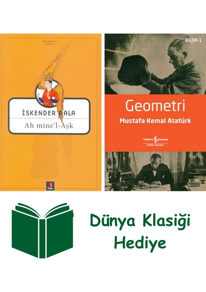 Ah Mine'l - Aşk + Geometri + Dünya Klasiği Hediye