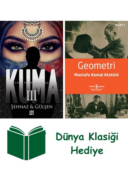 Kuma 3 (Ciltli) + Geometri + Dünya Klasiği Hediye