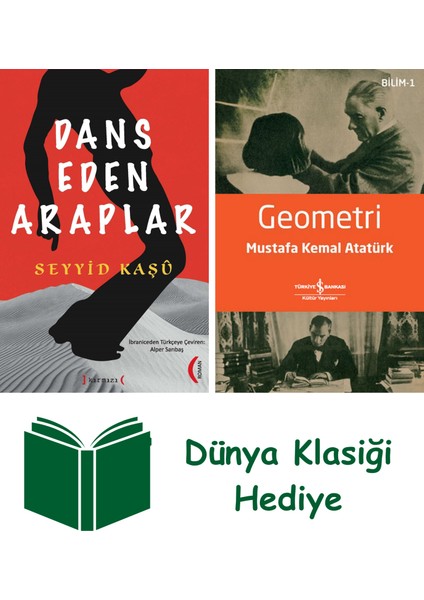 Dans Eden Araplar + Geometri + Dünya Klasiği Hediye
