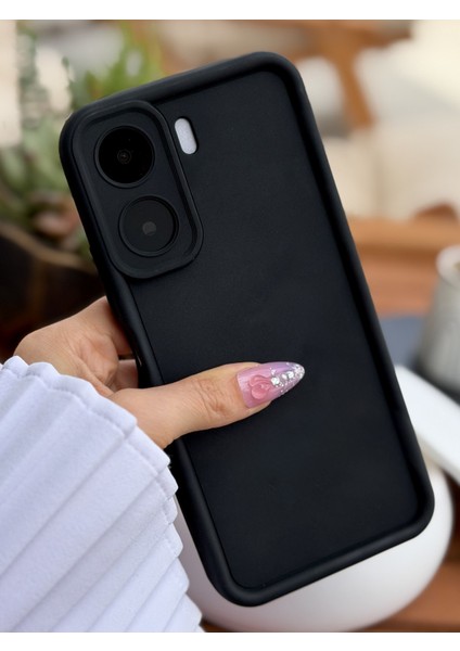 Redmi 13C Uyumlu Mat Lansman Parmak Izi Bırakmaz Esnek Silikon Kılıf