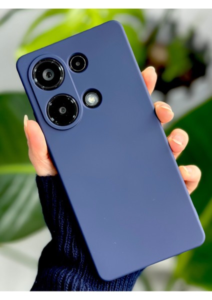Redmi Note 13 4g Uyumlu Içi Kadife Lansman Esnek Silikon Kılıf