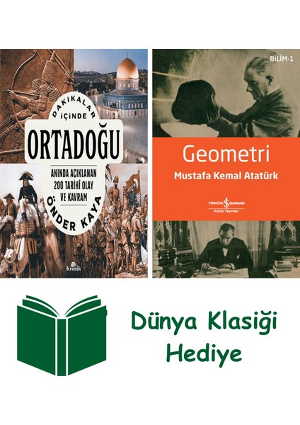 Dakikalar Içinde Ortadoğu + Geometri + Dünya Klasiği Hediye