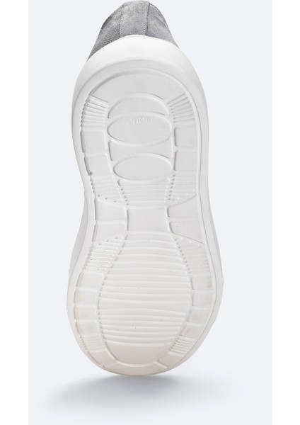 Erkek Gri %100 Süet Hafif Loafer Ayakkabı A51Y8006