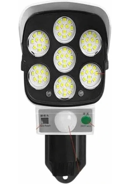 Kamera Görünümlü Solar Lamba modelleri