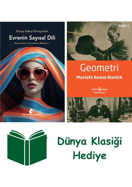Evrenin Sayısal Dili + Geometri + Dünya Klasiği Hediye