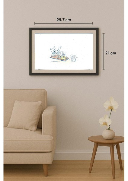 Andre Nollet 29X21CM Orijinal Karikatür Tablo fiyatları