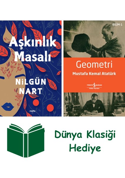 Aşkınlık Masalı + Geometri + Dünya Klasiği Hediye