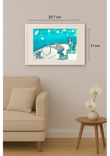 Chenzov Lev 29X21CM Orijinal Karikatür Tablo indirimleri