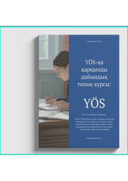 Yös Hazırlık ( Kazakça) modelleri