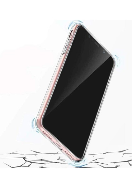 Huawei P Smart 2021 ile Uyumlu Kapak Kamera Korumalı Şarj Yeri Tıpalı Şeffaf Silikon Kılıf indirimleri