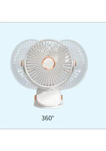 Pratik Taşınabilir Şarjlı Işıklı 5 Kademeli Masaüstü Fan Laciver Vnt-02 fırsatları