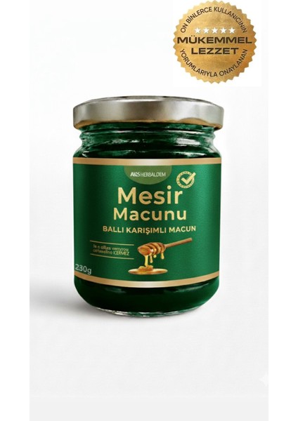 Aks Kuvvet Mesir Atom Bitkisel Epimedyumlu Macun I 230GRIK