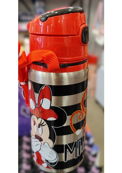 Çocuk Minnie Figürlü Paslanmaz Çelik Matara H70009 fiyatları
