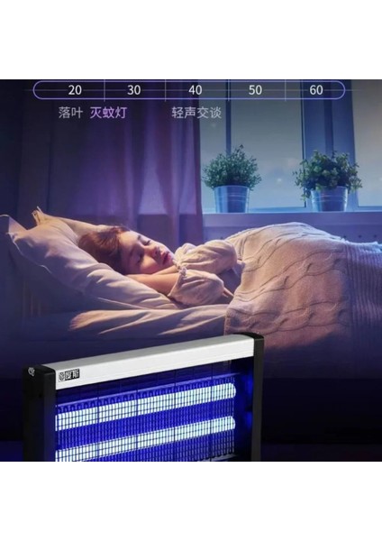 Sinek Böcek Öldürücü Elektrikli Mavi Işık 4W 2000V Iki Ledli Zincirli Askılı modelleri