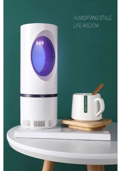 LED Işıklı Sivrisinek Öldürücü Lamba Fotokatalizörlü Elektrikli Böcek Tuzağı Usbli modelleri