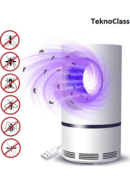 USB Li LED Sivrisinek Sinek Öldürücü Kovucu Gece Lamba Fotokatalizörlü Elektrikli Böcek Tuzağı fiyatları