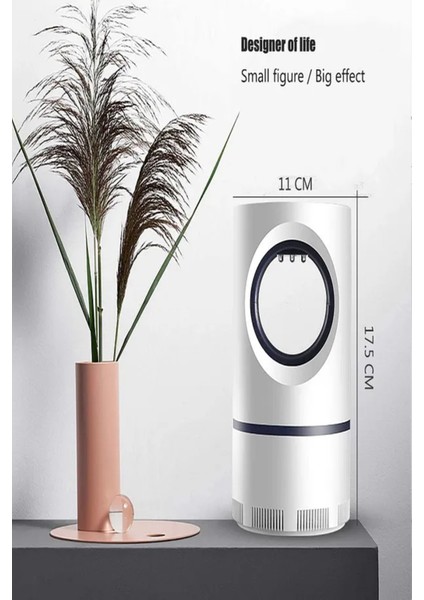 USB Li LED Sivrisinek Sinek Öldürücü Kovucu Gece Lamba Fotokatalizörlü Elektrikli Böcek Tuzağı