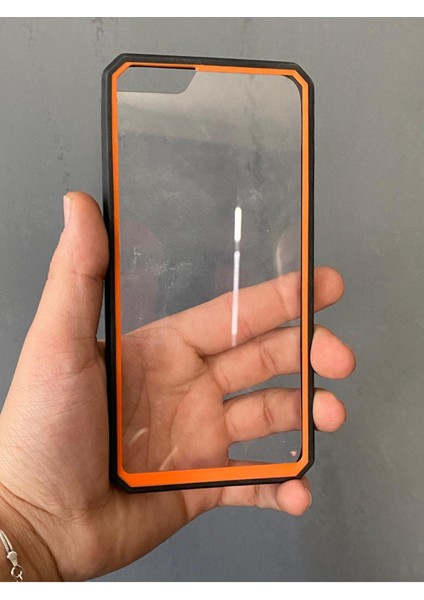 Iphone 6s Plus Uyumlu Kenarlar Renkli Sert Şeffaf Kılıf