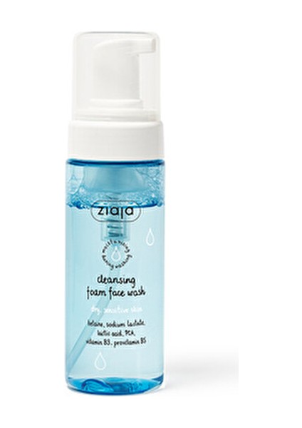 Kuru ve Hassas Ciltler Için Yüz Temizleme Köpüğü