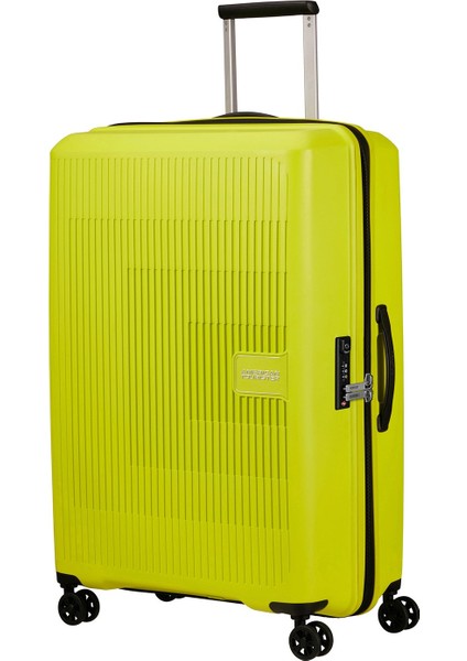 American Touriester Aerostep-Spinner Yeşil 77/28 Büyük Boy Valiz