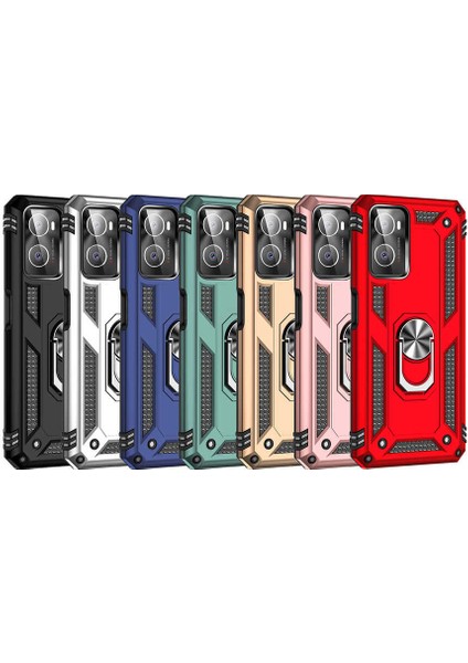 Spia Oppo A76 Kılıf Spıa Vega Kapak-Gri modelleri