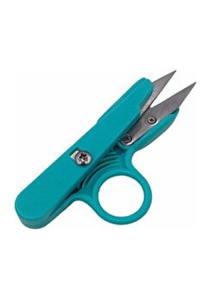 Iplik Temizleme Makası - Petrol Yeşili Çıt Çıt Makas