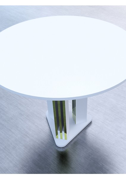 1124 Mdf Mutfak Masası, Yemek Masası 100*100 modelleri