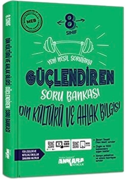 8. Sınıf Ingilizce Güçlendiren Soru Bankası & 8. Sınıf Din Kültürü Güçlendiren Soru Bankası modelleri