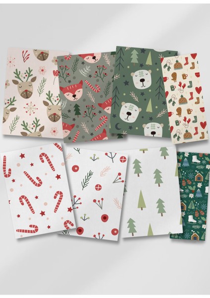 Scrapbook Sticker Seti 18 Büyük / 6 Küçük Parça - Bullet Journal Sticker Defter kullanılabilir